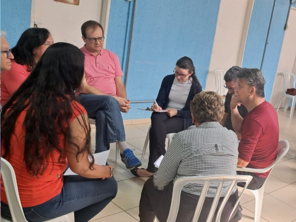 Encontro de Reciclagem e Reunião de Voluntários no NEEFA