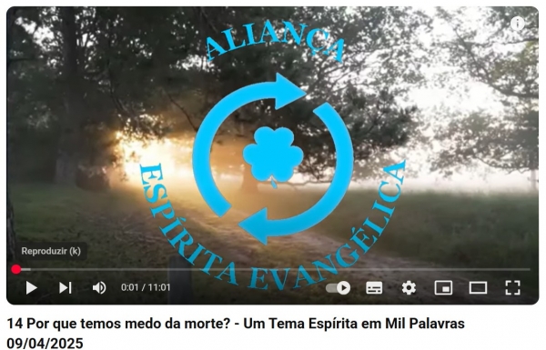 Por que temos medo da morte? - Um Tema Espírita em Mil Palavras