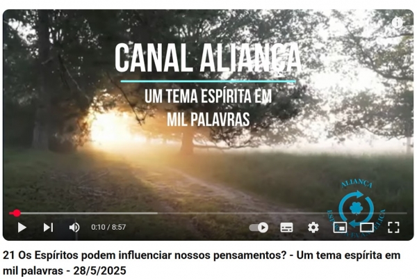 Os Espíritos podem influenciar nossos pensamentos?  Um tema espírita em mil palavras